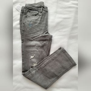 NWT Girl's Art Class Brand Skinny Jeans, Med Wash Gray With Some Distress Sz 10